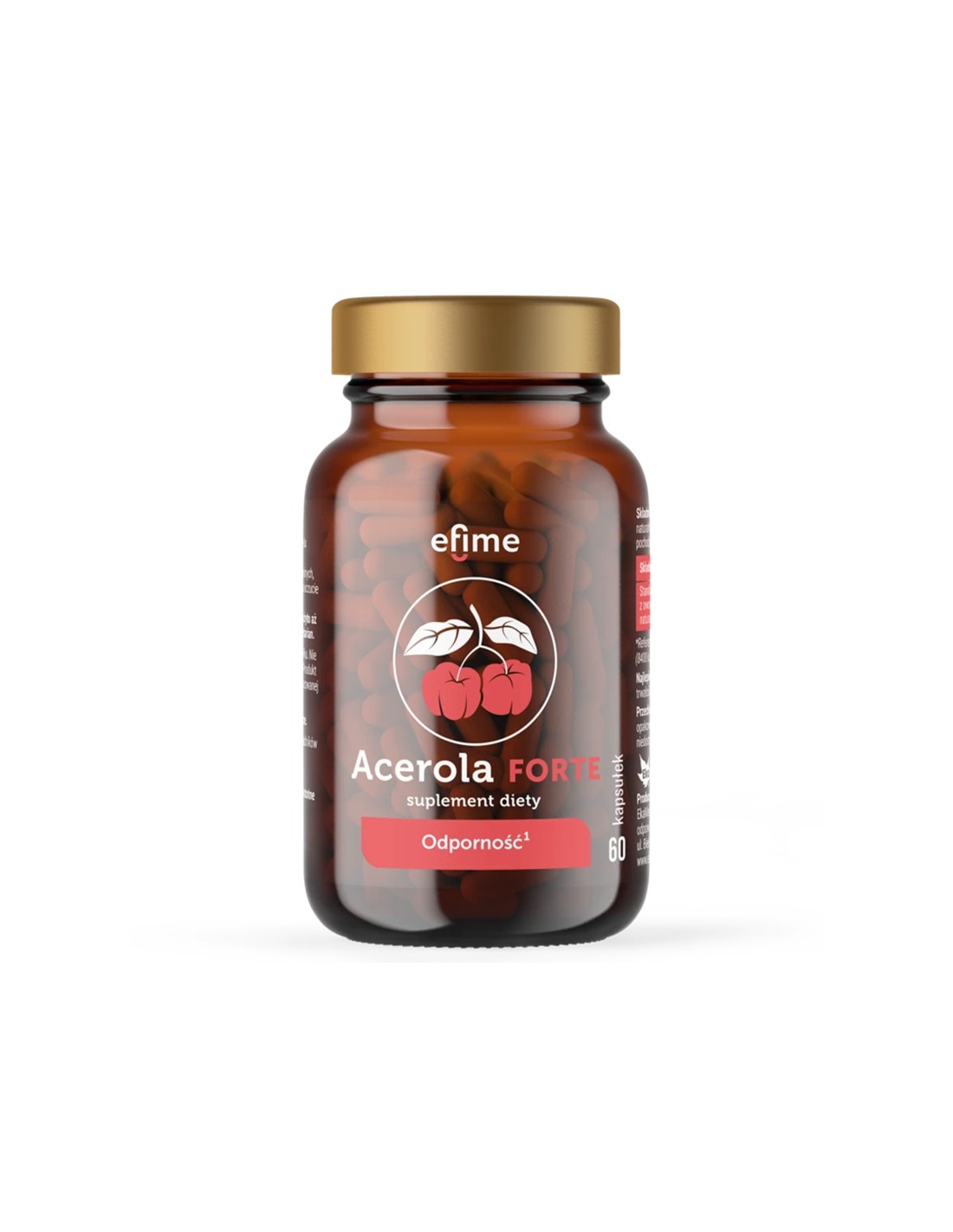 Imunita - Acerola Forte Efime (prírodný zdroj vitamínu C), 500 mg x 60 kapsúl