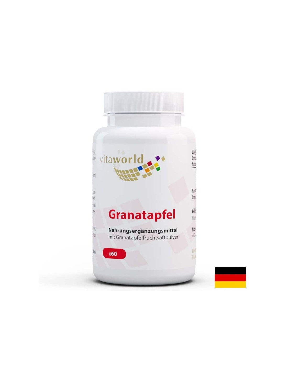 Antioxidant a kardioprotektor - granátové jablko, 500 mg x 60 kapsúl