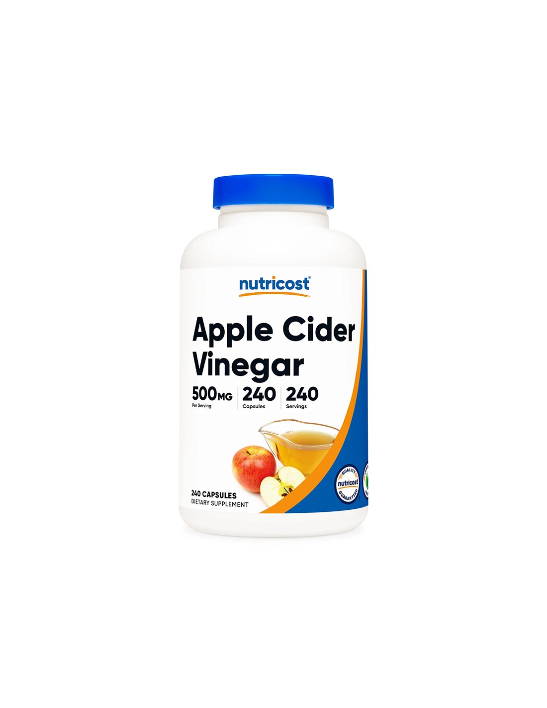 Hmotnostná údržba - ocot jablčného muštu, 500 mg x 240 kapsúl