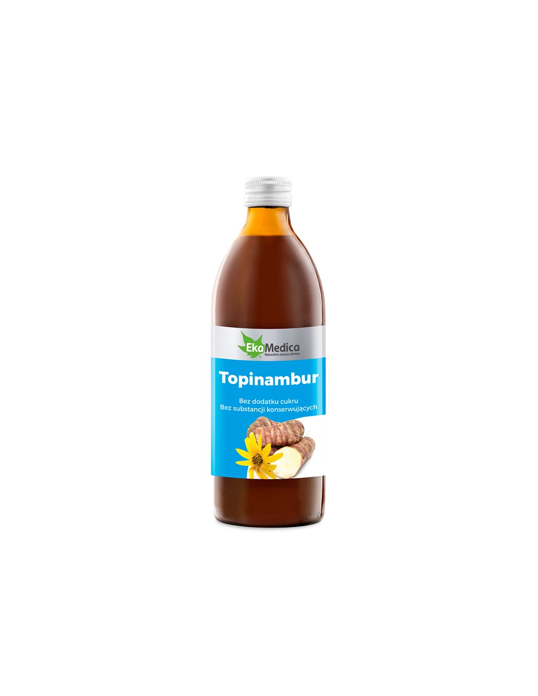 Jeruzalem Artichoke Juice s Camu-Camu a Natural Vit. C - kontrola cukru v krvi a cholesterolu, 500 ml, 10 dávok