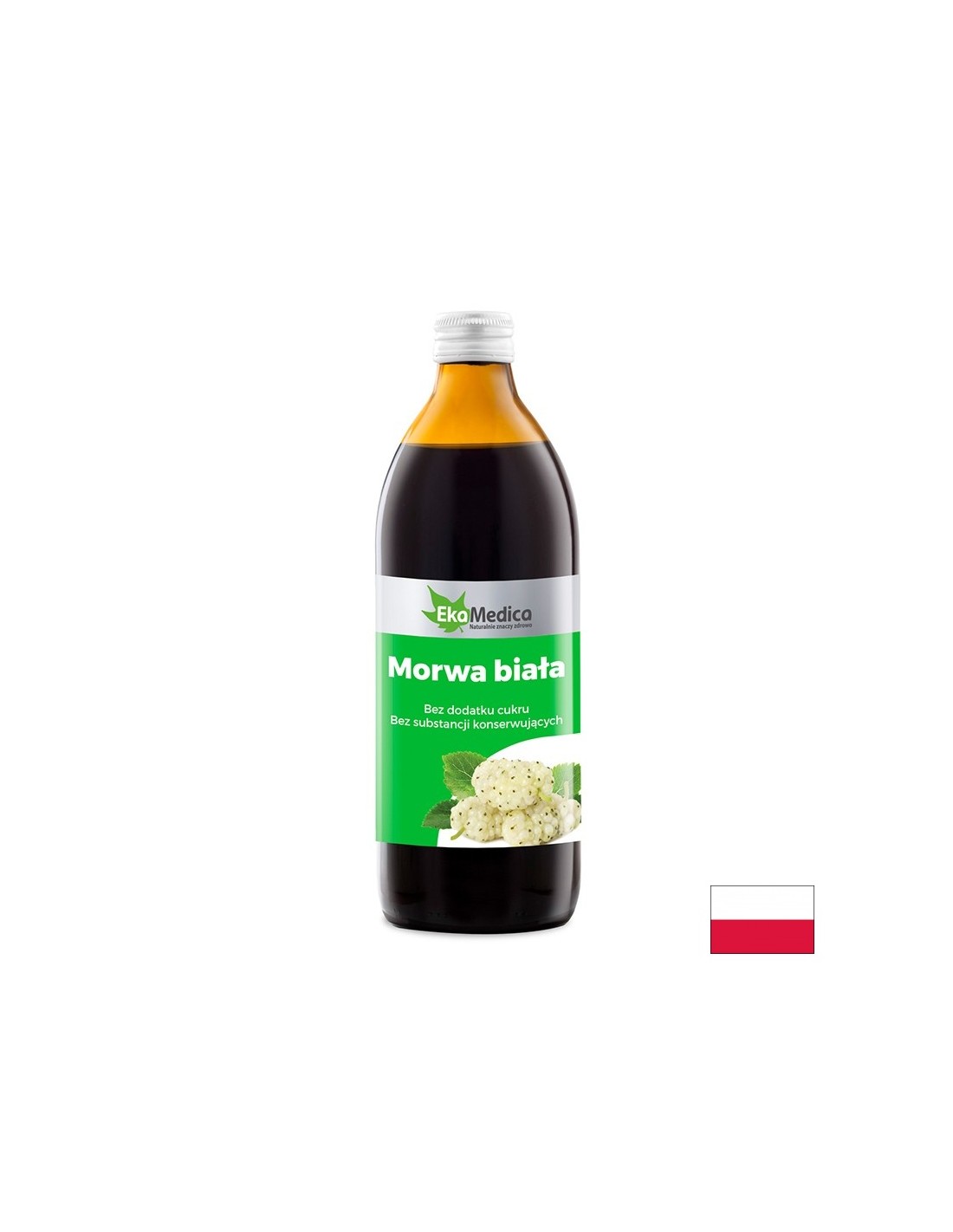Cukrovka - biely morberry sirup 500 ml Ekamedica