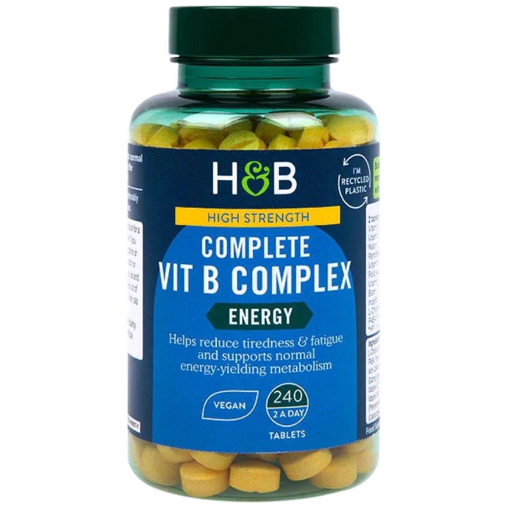 Vysoká pevnosť Kompletný komplex VIT B - 240 tabliet