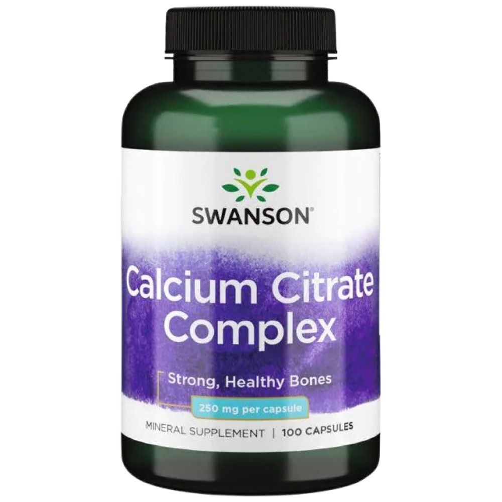 Komplex citrátu vápenatého 250 mg - 100 kapsúl