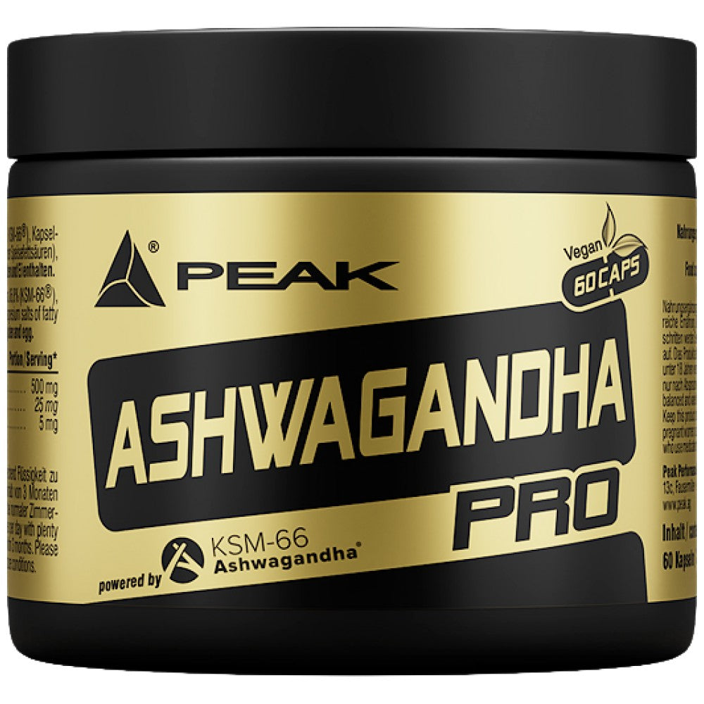 Ashwagandha Pro KSM -66 500 mg - 60 kapsúl