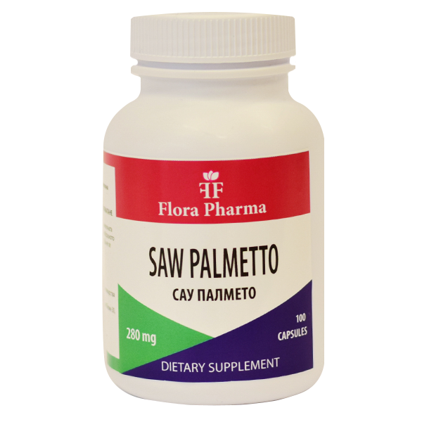 SAW PALMETTO 560 mg / 100 kapsúl, 50 dávok / FLORA FARMS