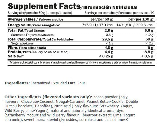 Ovsená kaša - 2,00 kg