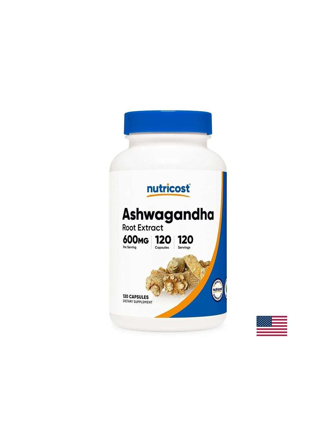 Stres a dobrá nálada - Ashwagandha, 600 mg x 120 kapsúl