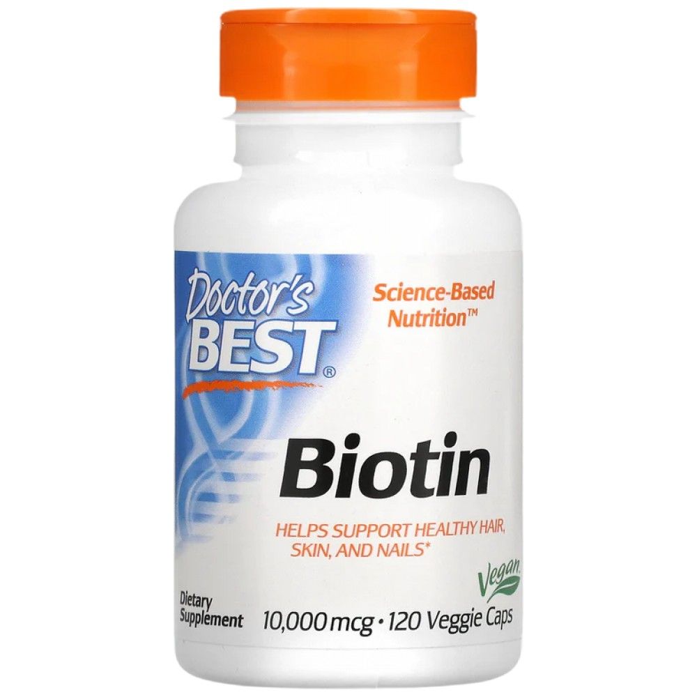 Biotín 10000 mcg - 120 kapsúl