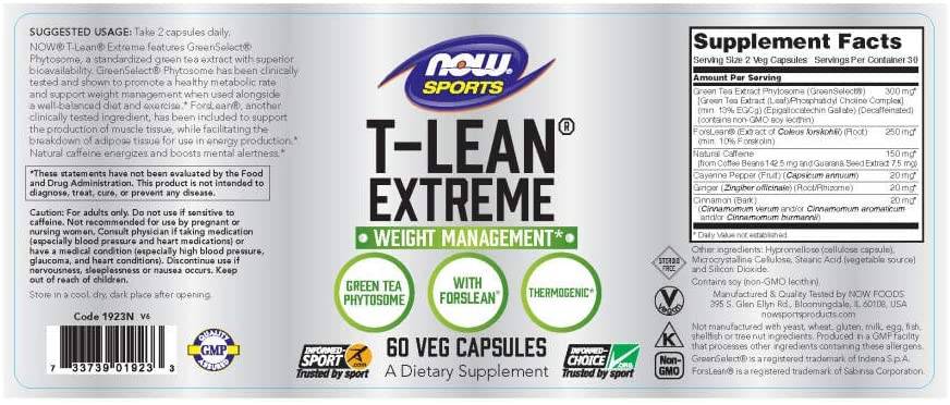 T-Lean Xtreme | Termogénny horák - 60 kapsúl