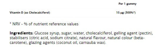 Ultravit Gummies Vitamín D / 60 Gummies
