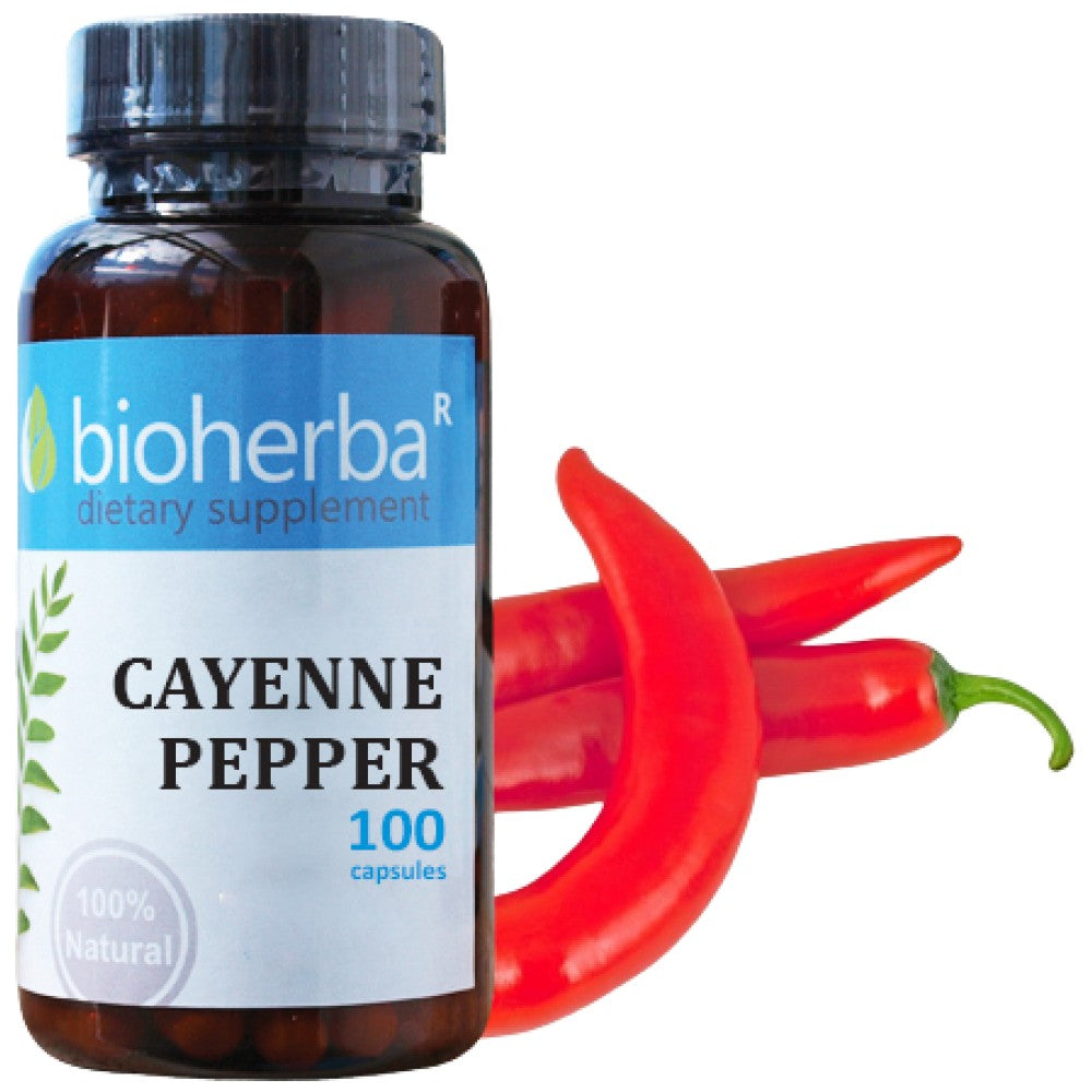 Cayenne Pepper 50 mg - 100 kapsúl