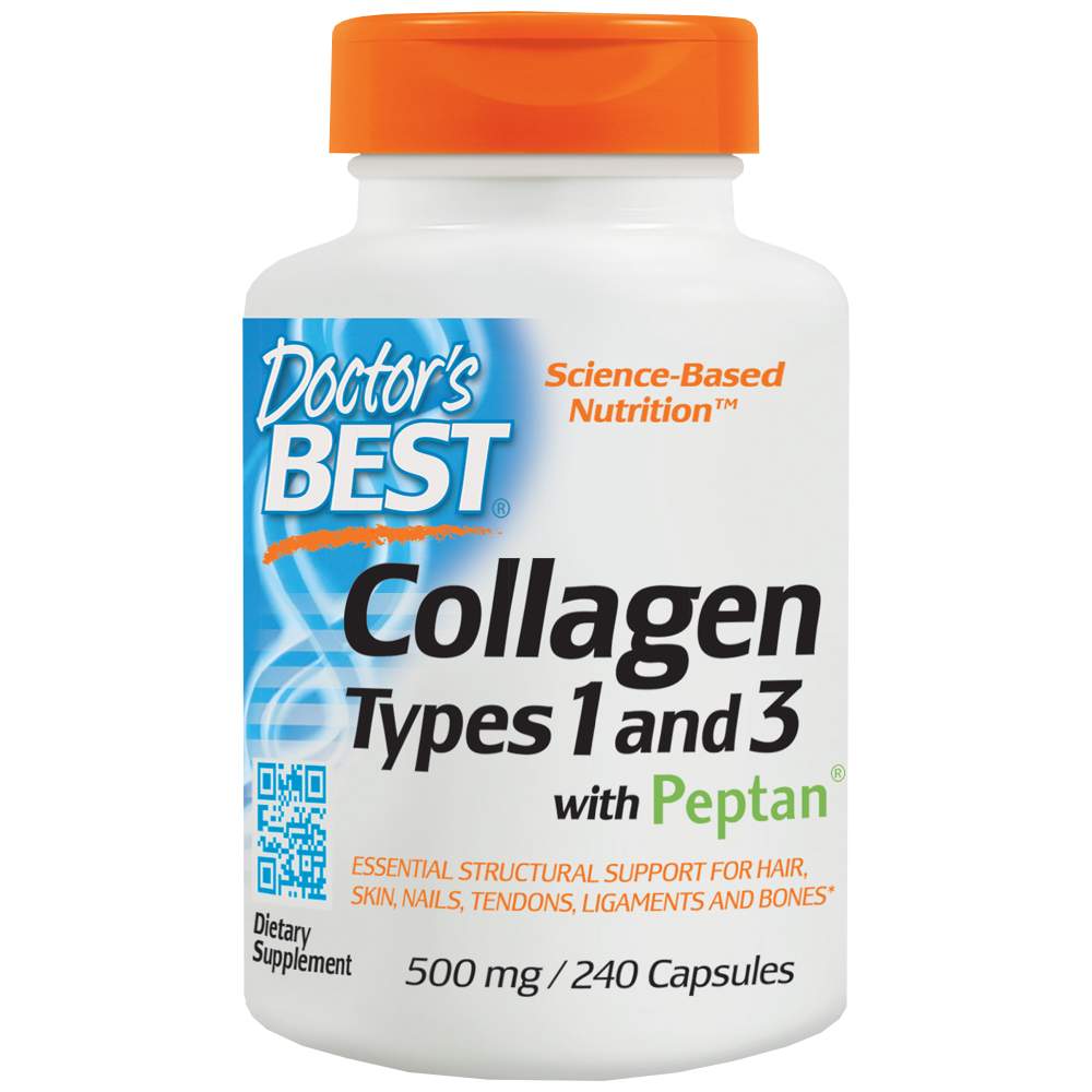 Najlepšie typy kolagénu 1 a 3/500 mg - 240 kapsúl