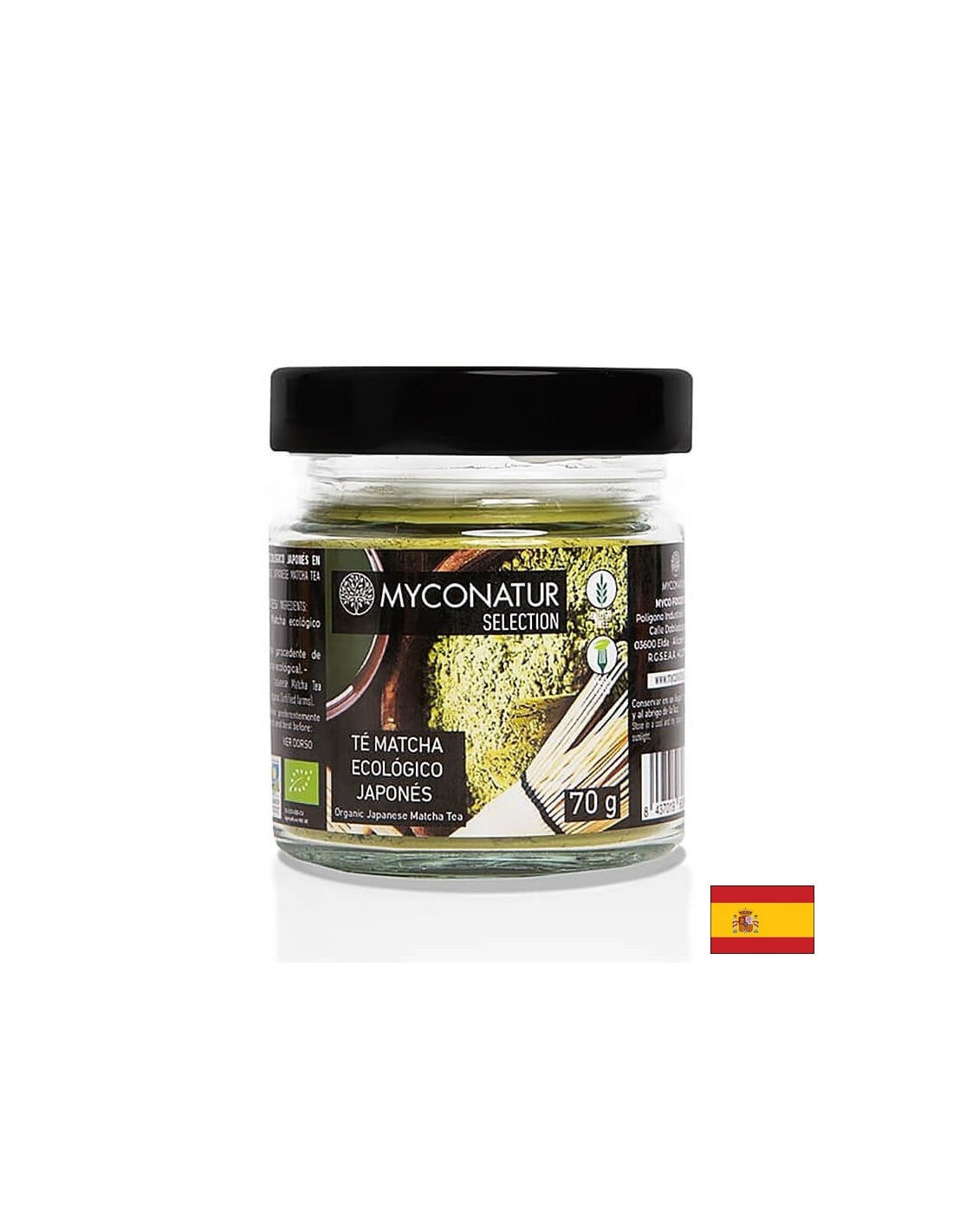 Organic matcha (jemne mletý zelený čaj) prášok, 70 g