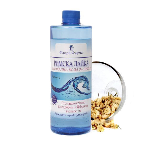 Kvetinová voda z rímskeho harmančeka 700 ml flóra farmace
