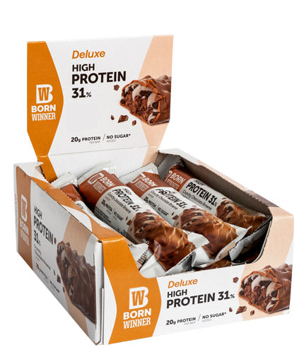 Deluxe proteínová tyčová box / 12 x 55 g / sušienky a krém