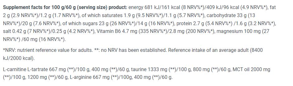 Energy Gel Pro / 60 g