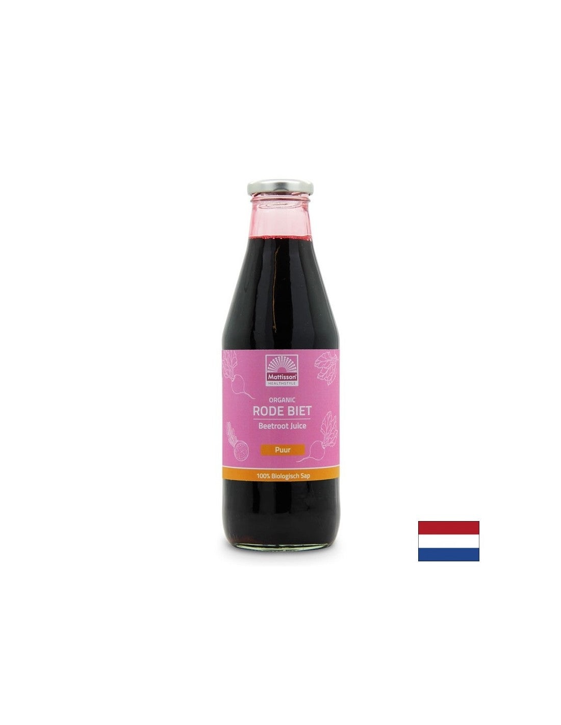 Bio šťava z červenej repy, 750 ml <tc>Mattisson Healthstyle</tc>