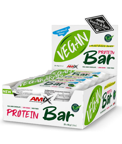 Vegánska proteínová tyčová box/20 x 45 g