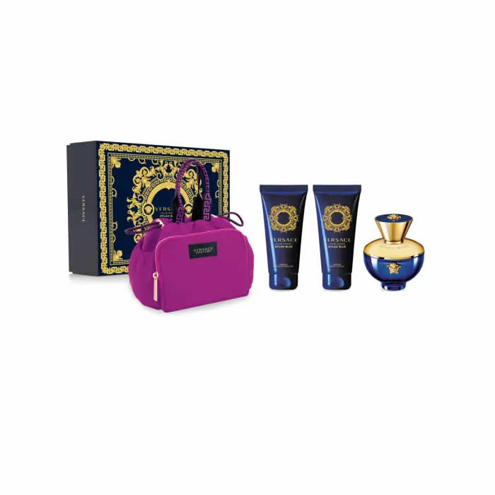 <tc>VERSACE</tc> Dylan Blue Pour Femme Eau De Parfum Spray 100 ml sada 4 kusov