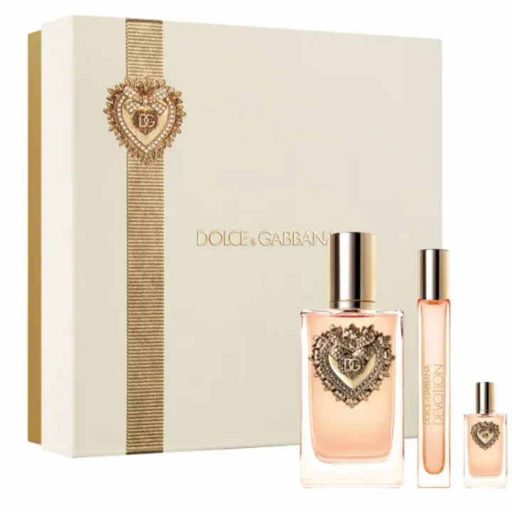 <tc>Dolce & Gabbana</tc> Devotion Eau De Parfum Spray 100ml Set 3 kusy