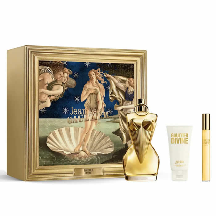 <tc>JEAN PAUL GAULTIER</tc> Divine Eau De Parfume Spray 100ml Set 3 kusy
