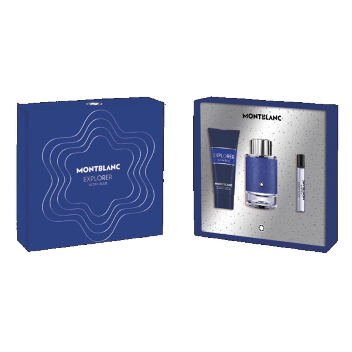 <tc>MONTBLANC</tc> Explorer Blue parfumovaná voda Pour Homme 100 ml sprej Balsamo po holení 150 ml Miniatura 4 5 ml