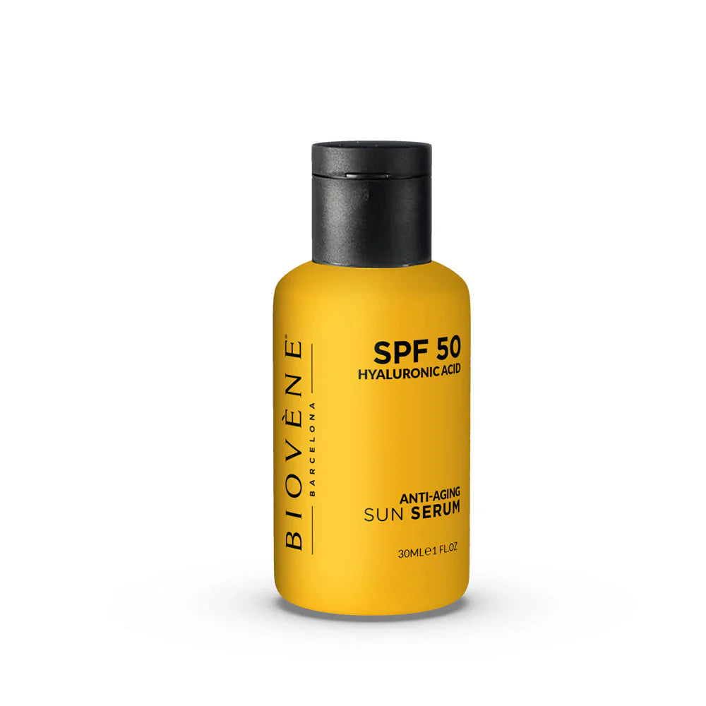 Opaľovací krém proti starnutiu SPF 50 s kyselinou hyalurónovou - 30 ml