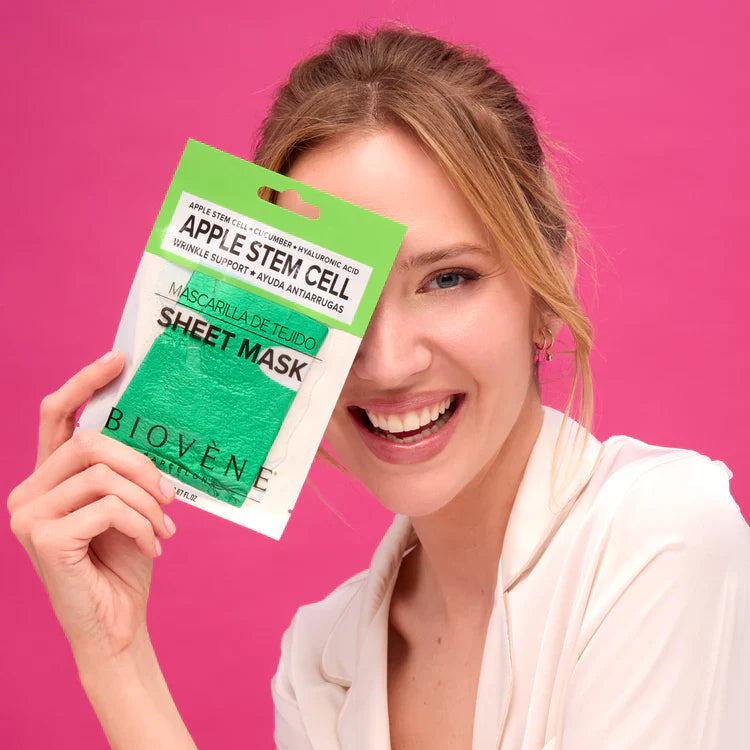 Apple kmeňové bunky a uhorka Opierovanie a chladiaca maska 1 pár