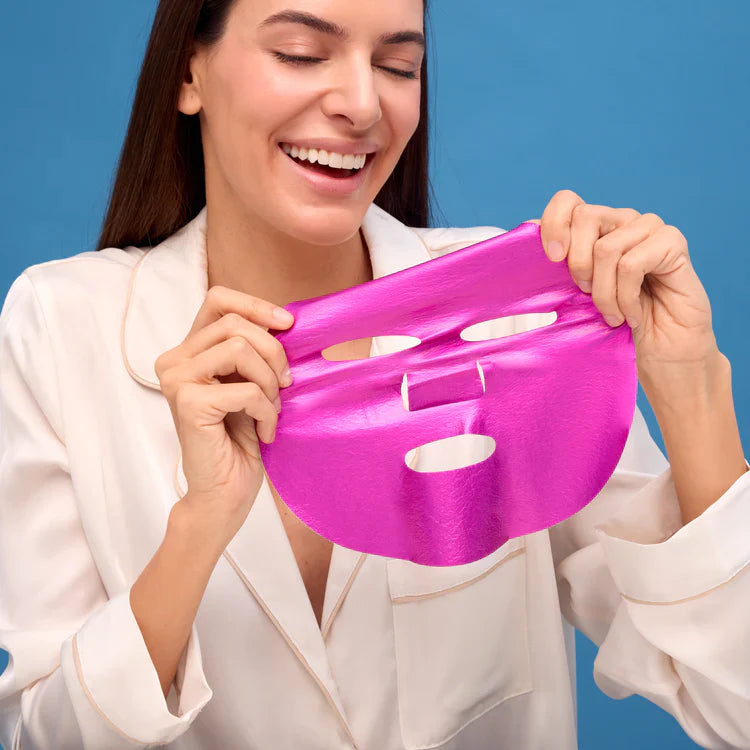 Bakuchiolová maska s melónom a kyselinou hyalurónovou na ostreľovanie 1 páru