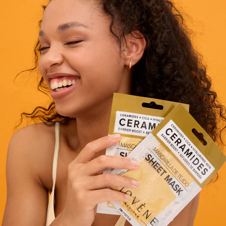 Ceramides Mask so zinkom na obnovenie pokožky a hydratácia 1 pár