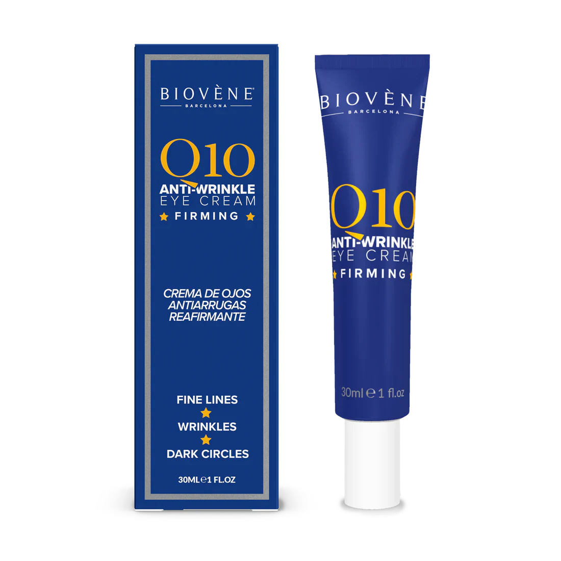 Anti -vrakovový očný krém s Q10 - 30 ml