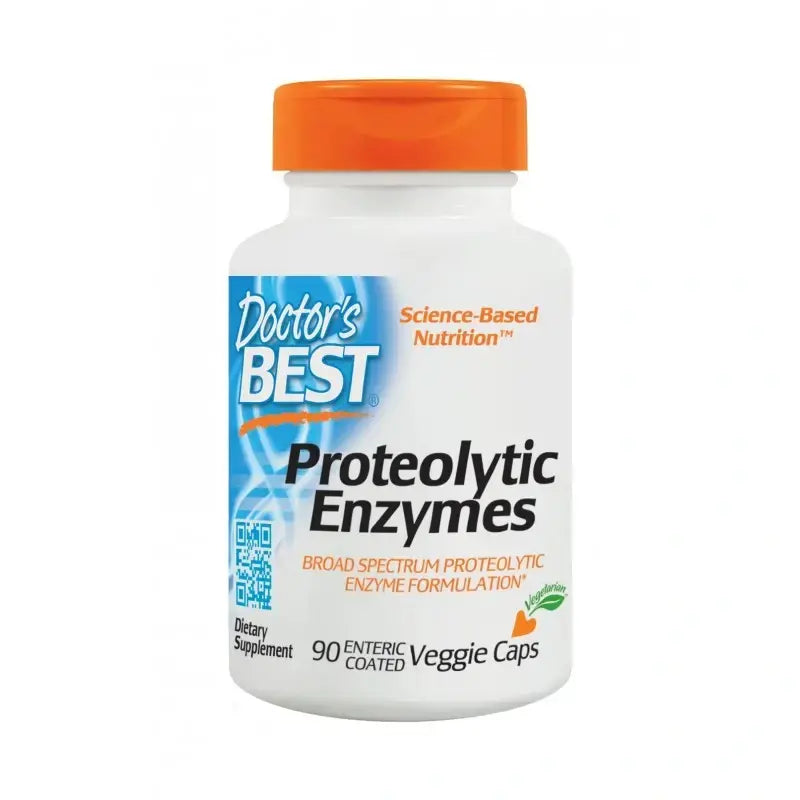 Proteolytické enzýmy, 90 kapsúl, <tc>Doctor's Best</tc>