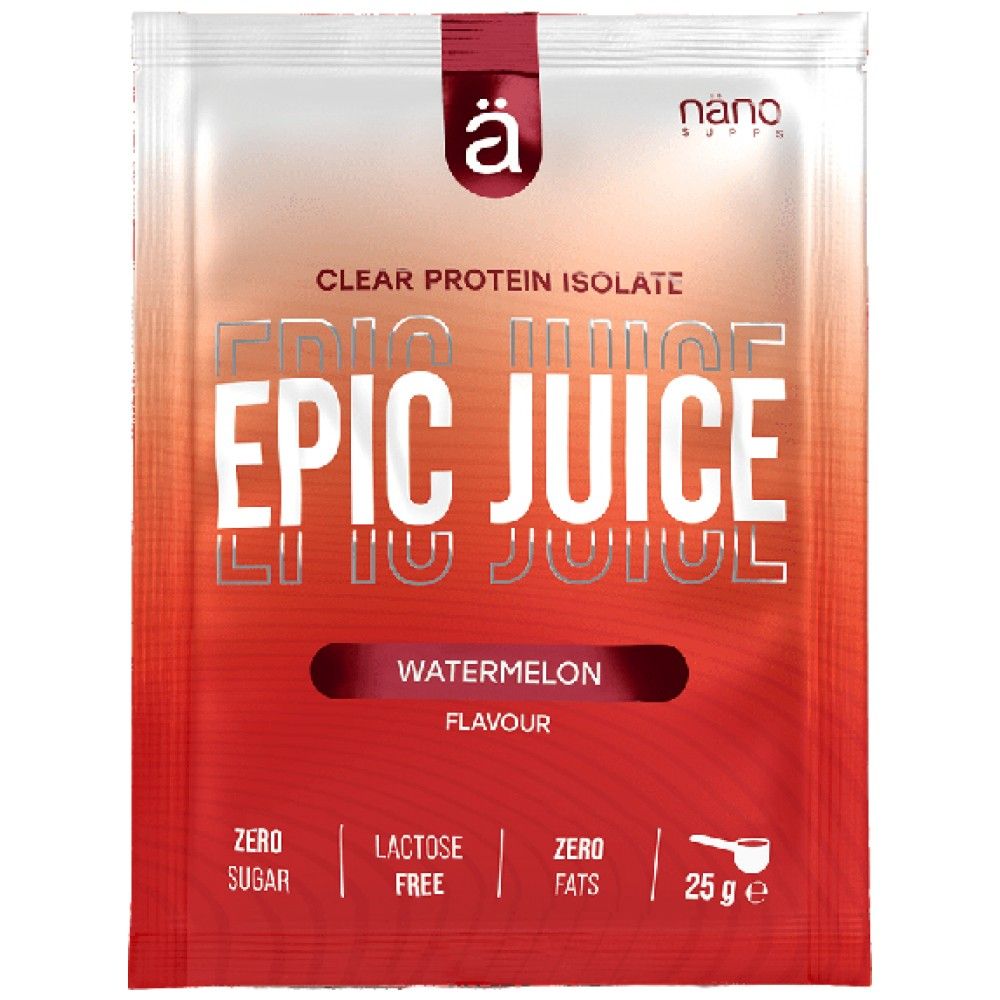 Epic Juice Clear srvátka - 25 gramov