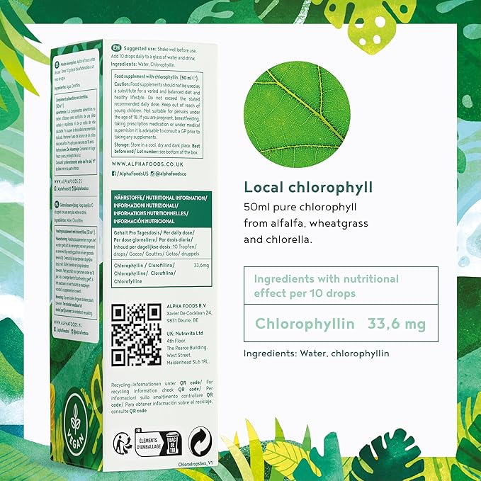 Chlorofyl Alpha Foods Nemecko (50 ml)