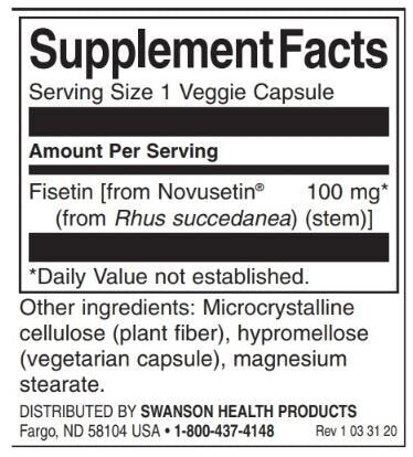 Fisetin Novusetin 100 mg - 30 kapsúl