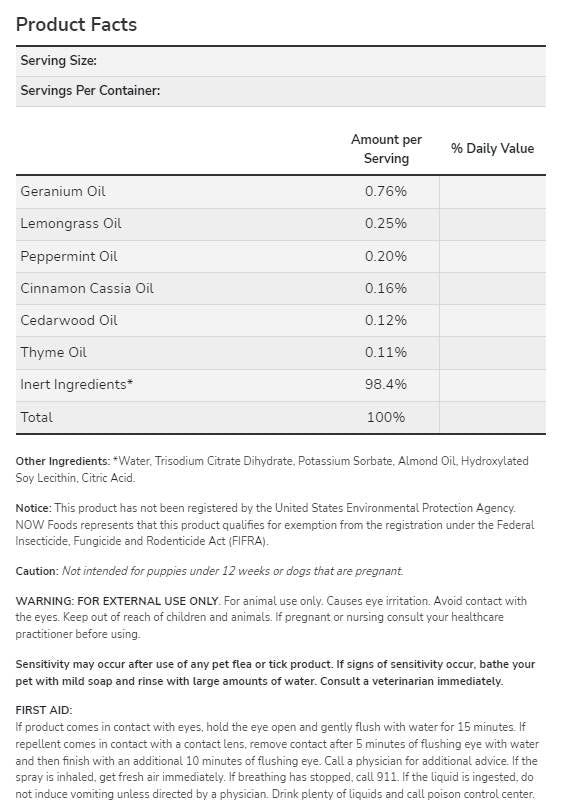 Flea & Tick Spray pre psy - 237 ml