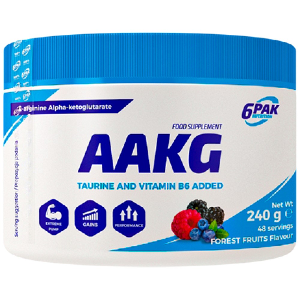 Aakg Práškový príchuť - 240 gramov
