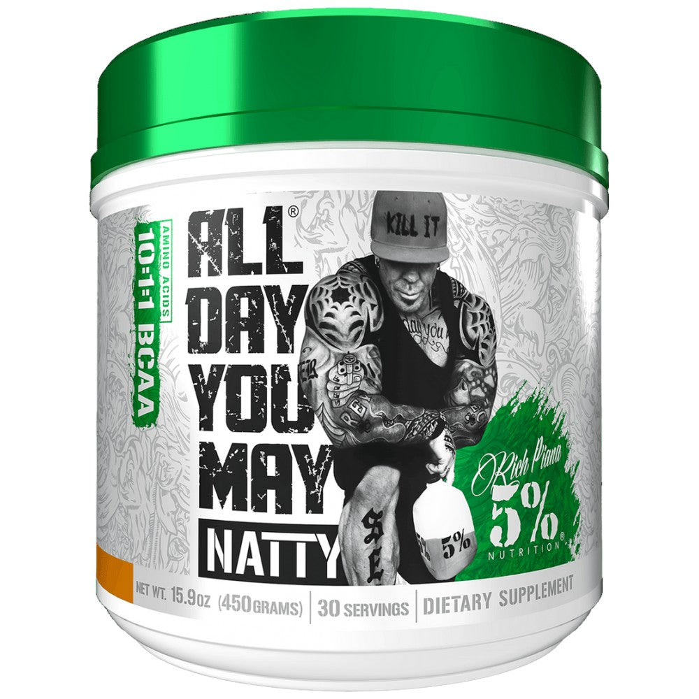 Celý deň môžete Natty BCAA 10: 1: 1 pomer 450 gramov