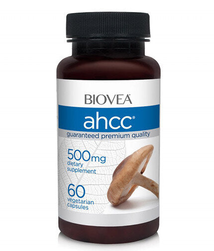 AHCC 500 mg hubová imunita vzorec / 60 čiapky