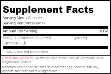 Alcar 500 / acetyl L-karnitín 60 kapsúl