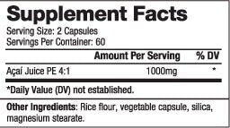 Acai 1000 mg / 120 čiapky