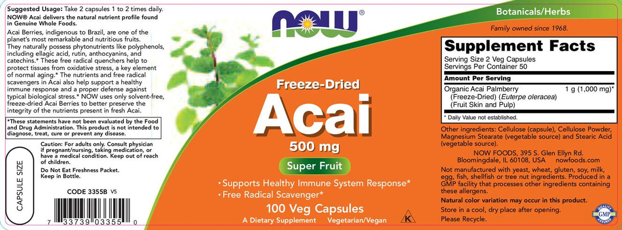 ACAI 500 mg - 100 kapsúl