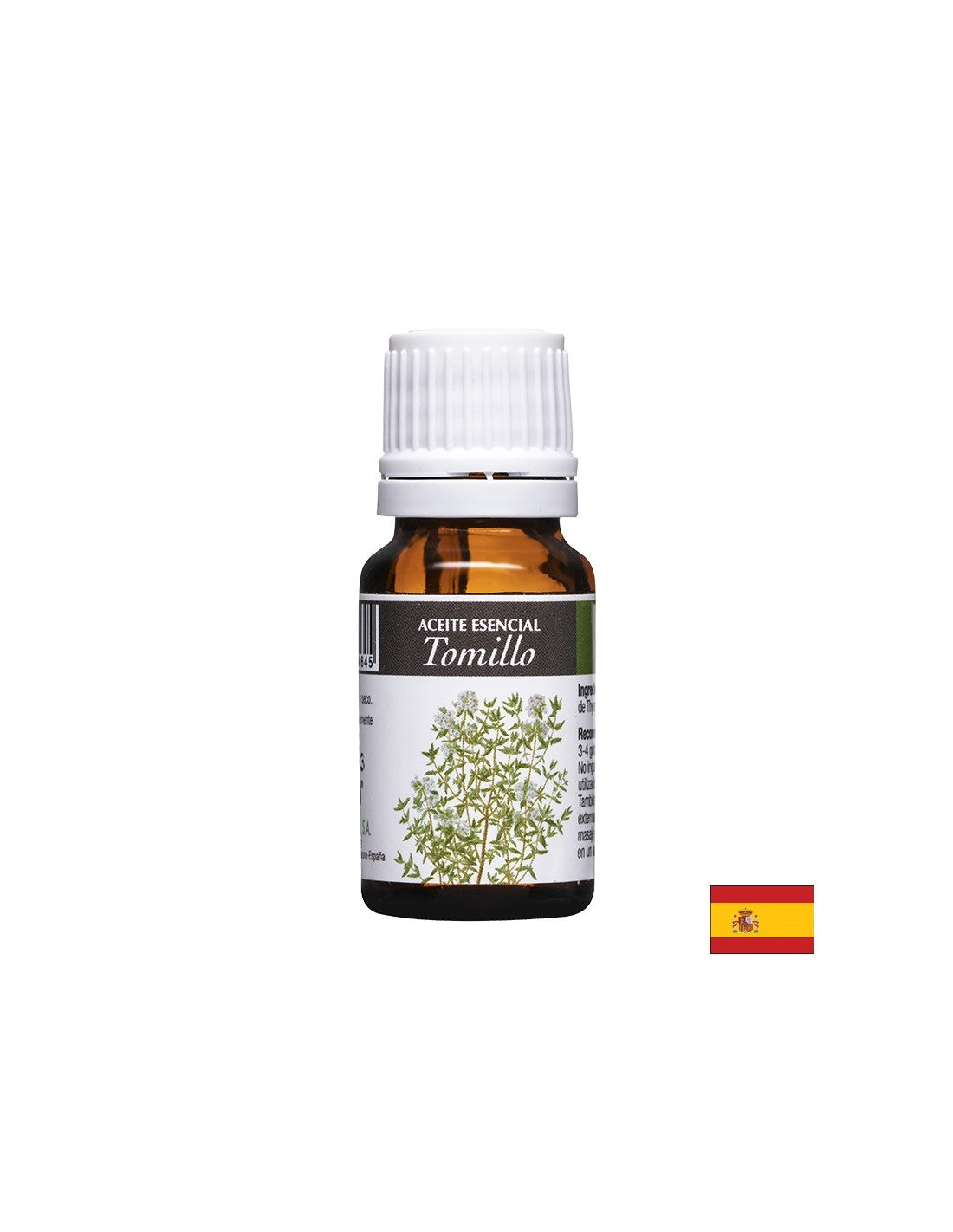 Tymián éterický olej pre respiračný systém - esenciálne tomillo, Aceite, 10 ml