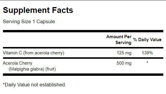 Acerola 500 mg - 60 kapsúl