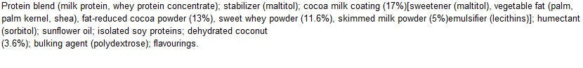 Aktívny 33% vysoký proteínový bar - 60 gramov