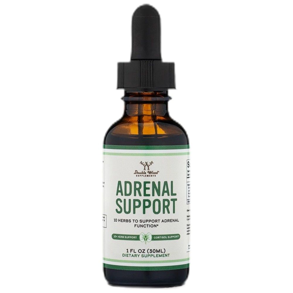 Podpora nadobličiek s Eleuthero a Rhodiola - 30 ml