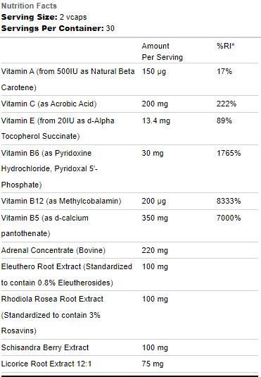 Adrenalcore | s Ashwagandha - 60 kapsúl