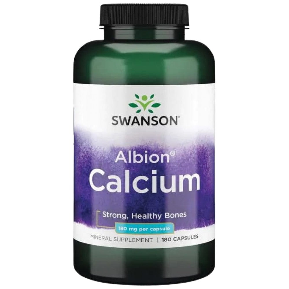 Albion chelatovaný vápnik 180 mg 180 kapsúl