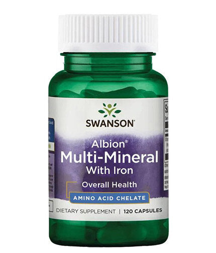 Albion Multi -mineral so železom - 120 kapsúl