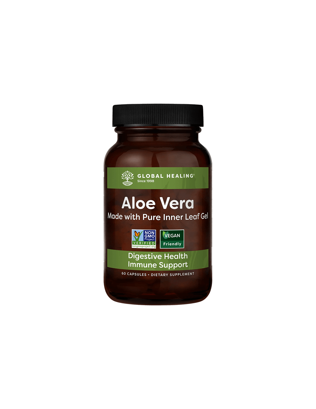 Aloe Fuzion ™ Bio-aktívny vzorec / Bioaktívny vzorec Aloe vera, 60 kapsúl globálne hojenie